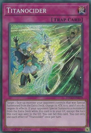 Titanocider [ETCO-EN079] Secret Rare - Trinity Hobby