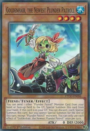 Goldenhair, the Newest Plunder Patroll [ETCO-EN086] Common - Trinity Hobby