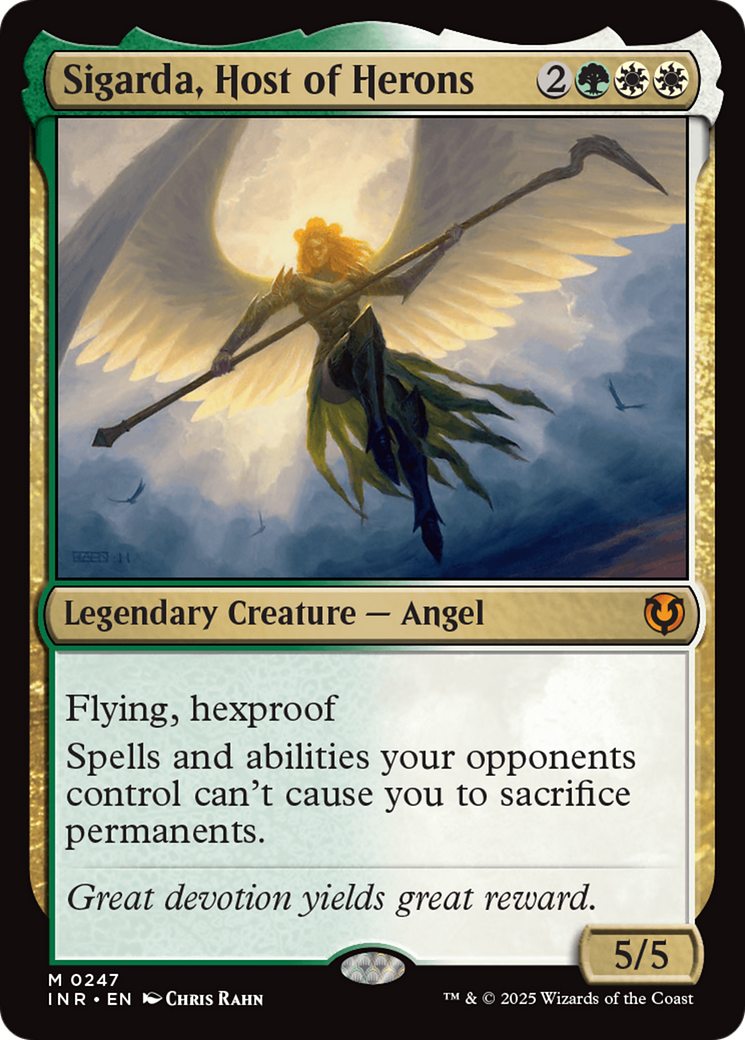 Sigarda, Host of Herons (Retro Frame) [Innistrad Remastered] - Trinity Hobby