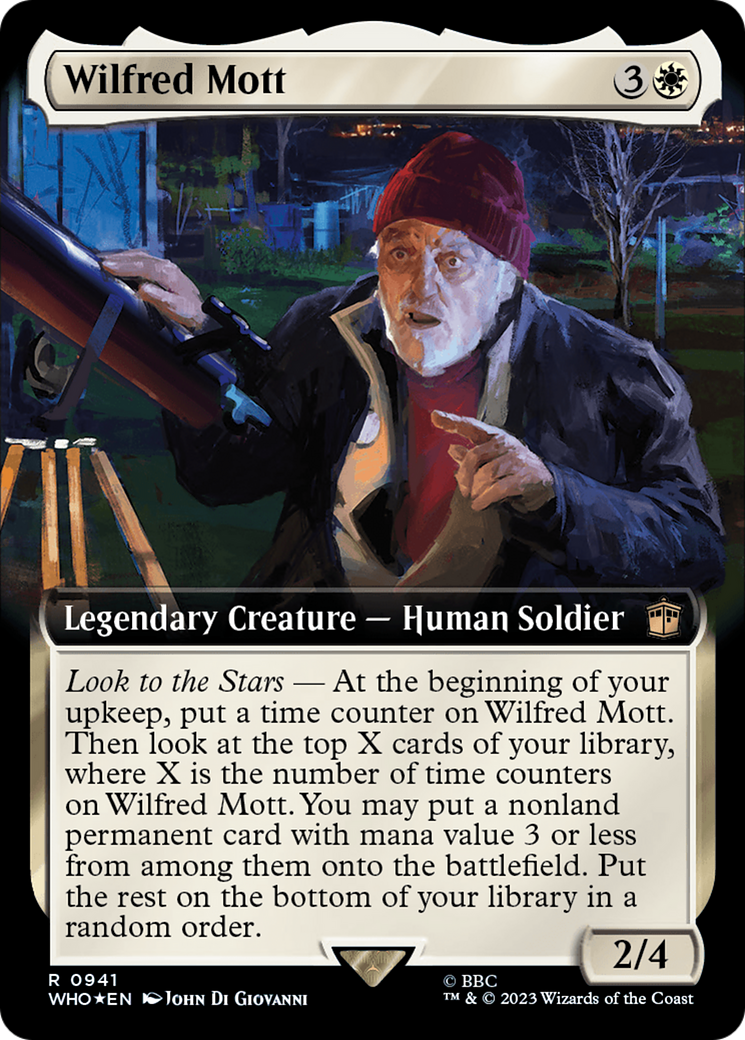 Wilfred Mott (Extended Art) (Surge Foil) [Doctor Who] - Trinity Hobby