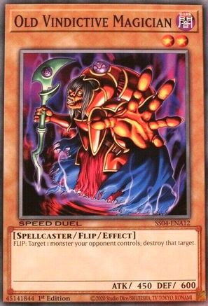 Old Vindictive Magician [SS04-ENA12] Common - Trinity Hobby