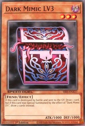 Dark Mimic LV3 [SS05-ENA17] Common - Trinity Hobby