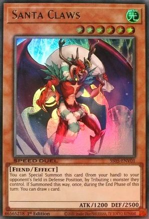 Santa Claws [SS05-ENV01] Ultra Rare - Trinity Hobby