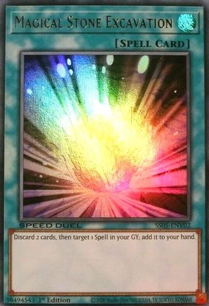 Magical Stone Excavation [SS05-ENV02] Ultra Rare - Trinity Hobby