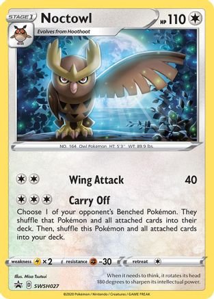 Noctowl (SWSH027) [Sword & Shield: Black Star Promos] - Trinity Hobby