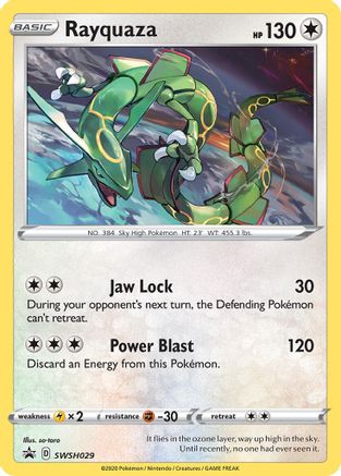 Rayquaza (SWSH029) [Sword & Shield: Black Star Promos] - Trinity Hobby