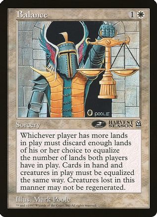 Balance (2nd place) (Arena League)  (OVER-) - [Oversize Cards]