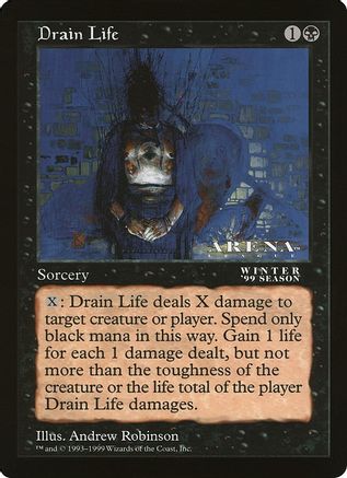 Drain Life (Arena League)  (OVER-) - [Oversize Cards]