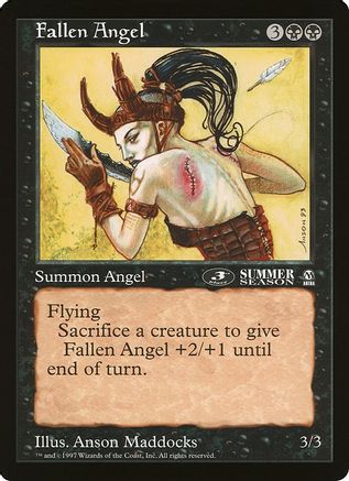 Fallen Angel (3rd Place) (Arena League)  (OVER-) - [Oversize Cards]