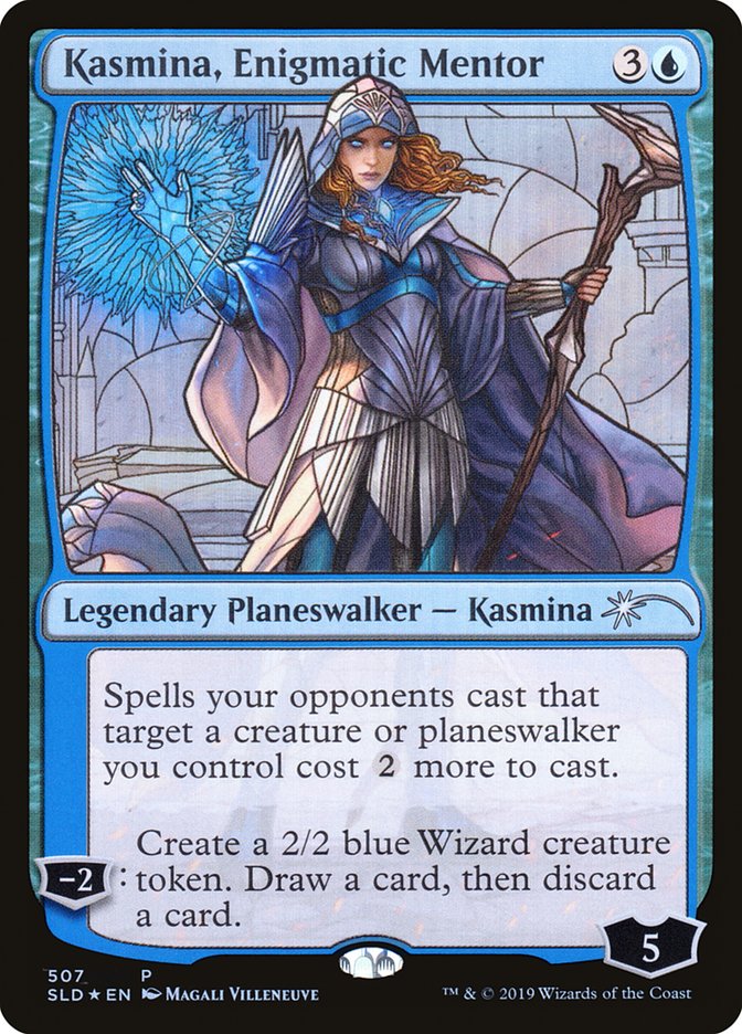 Kasmina, Enigmatic Mentor (Stained Glass) [Secret Lair Drop Promos] - Trinity Hobby