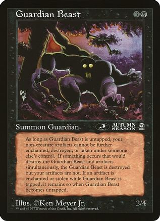 Guardian Beast (3rd Place) (Arena League)  (OVER-) - [Oversize Cards]