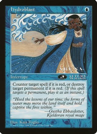 Hydroblast (3rd Place) (Arena League)  (OVER-) - [Oversize Cards] - Trinity Hobby