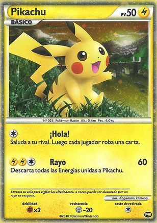 Pikachu (PW4) (Spanish) [Pikachu World Collection Promos] - Trinity Hobby