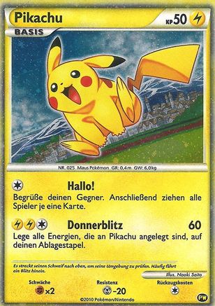 Pikachu (German) - (0PW/null) Holofoil [Pikachu World Collection Promos] - Trinity Hobby