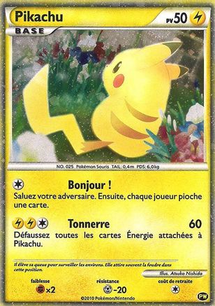 Pikachu (French) - (0PW/null) Holofoil [Pikachu World Collection Promos] - Trinity Hobby