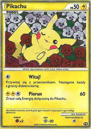 Pikachu (PW8) (Polish) [Pikachu World Collection Promos] - Trinity Hobby
