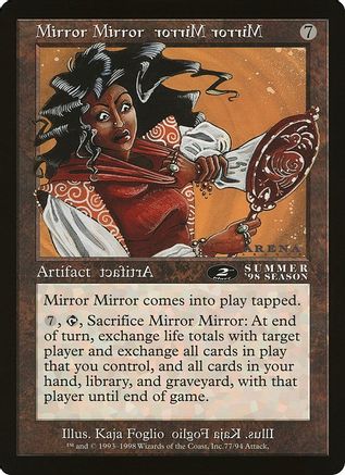Mirror Mirror (2nd Place) (Arena League)  (OVER-077) - [Oversize Cards] - Trinity Hobby