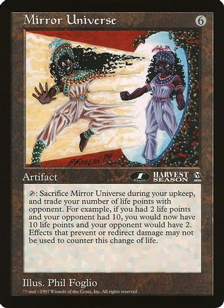 Mirror Universe (1st Place) (Arena League)  (OVER-) - [Oversize Cards]