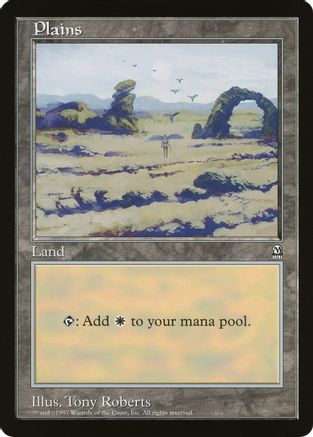 Plains (Arena League)  (OVER-) - [Oversize Cards] - Trinity Hobby