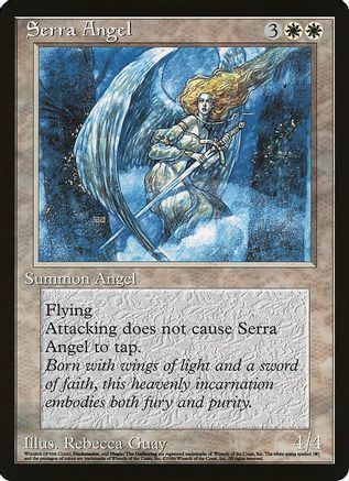 Serra Angel (Comic Insert)  (OVER-) - [Oversize Cards]