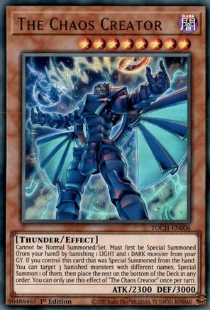 The Chaos Creator [TOCH-EN006] Ultra Rare - Trinity Hobby