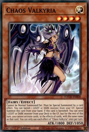 Chaos Valkyria [TOCH-EN008] Super Rare - Trinity Hobby