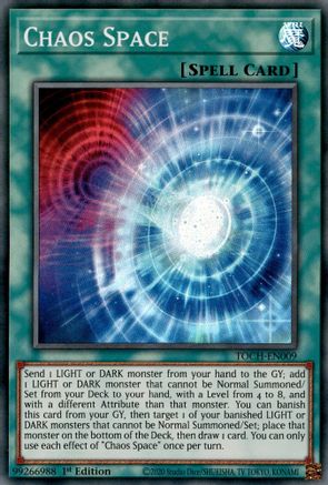 Chaos Space [TOCH-EN009] Super Rare - Trinity Hobby