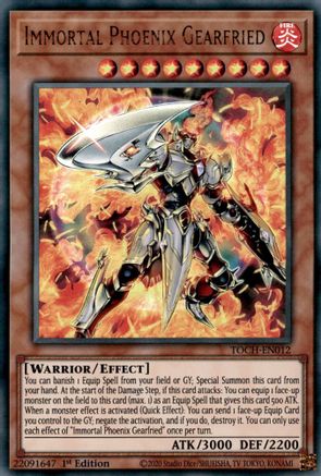 Immortal Phoenix Gearfried [TOCH-EN012] Ultra Rare - Trinity Hobby