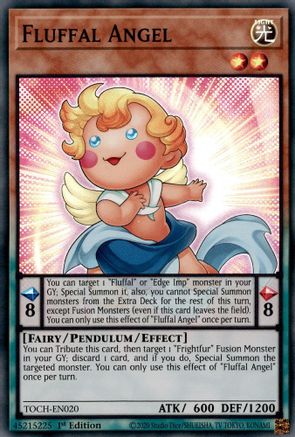 Fluffal Angel [TOCH-EN020] Super Rare - Trinity Hobby
