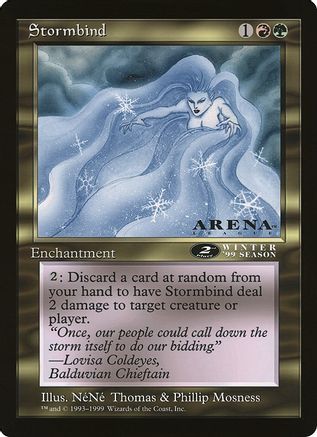 Stormbind (Arena League)  (OVER-) - [Oversize Cards]