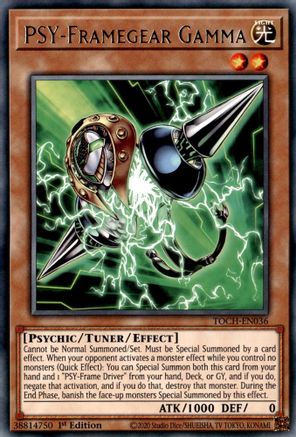 PSY-Framegear Gamma [TOCH-EN036] Rare - Trinity Hobby