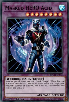 Masked Hero Acid [TOCH-EN045] Super Rare - Trinity Hobby