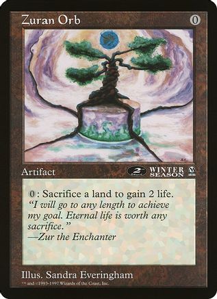 Zuran Orb (Arena League)  (OVER-) - [Oversize Cards] - Trinity Hobby