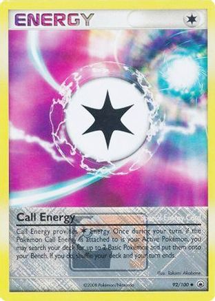 Call Energy (92/100) (League Promo) [Diamond & Pearl: Majestic Dawn] - Trinity Hobby