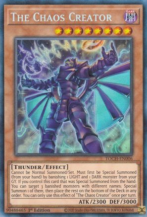 The Chaos Creator [TOCH-EN006] Collector's Rare - Trinity Hobby