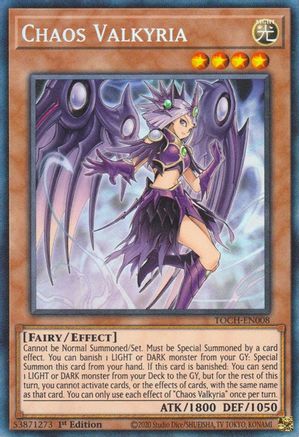 Chaos Valkyria [TOCH-EN008] Collector's Rare - Trinity Hobby