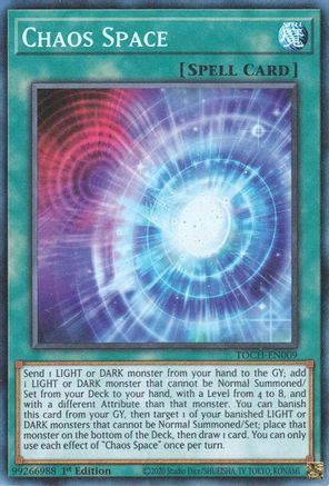 Chaos Space [TOCH-EN009] Collector's Rare - Trinity Hobby
