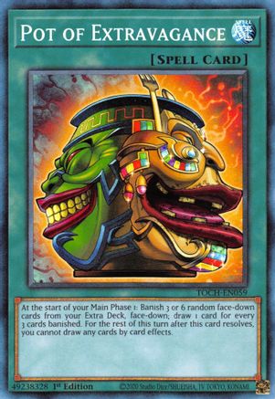 Pot of Extravagance [TOCH-EN059] Collector's Rare - Trinity Hobby