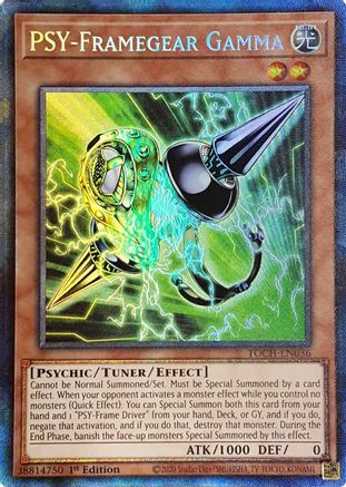 PSY-Framegear Gamma [TOCH-EN036] Collector's Rare - Trinity Hobby