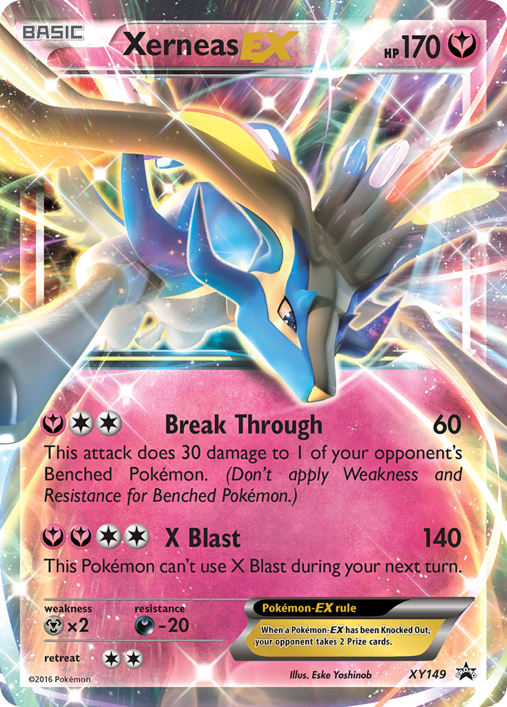 Xerneas EX (XY149) [XY: Black Star Promos] - Trinity Hobby
