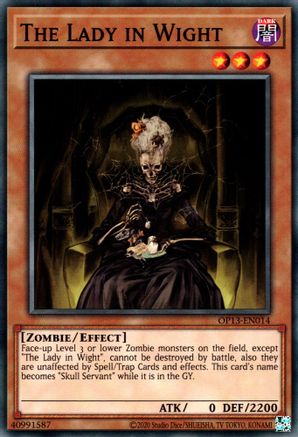 The Lady in Wight [OP13-EN014] Common - Trinity Hobby
