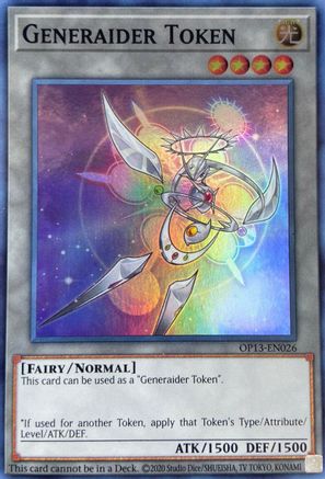 Generaider Token [OP13-EN026] Super Rare - Trinity Hobby