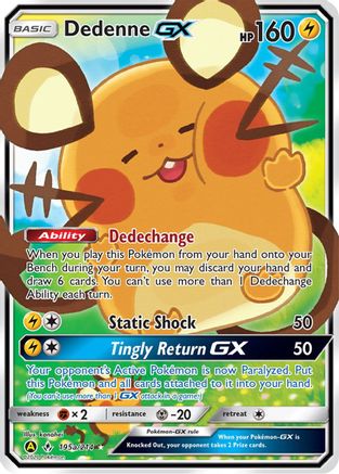 Dedenne GX (195a/214) [Alternate Art Promos] - Trinity Hobby