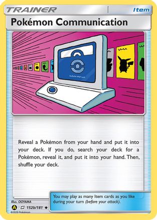 Pokemon Communication (152b/181) [Alternate Art Promos] - Trinity Hobby