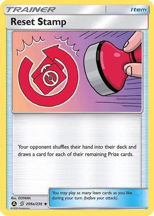 Reset Stamp (206a/236) [Alternate Art Promos] - Trinity Hobby