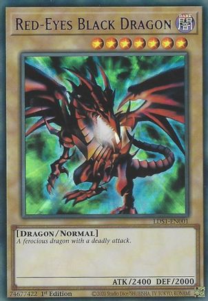 Red-Eyes Black Dragon (Purple) [LDS1-EN001] Ultra Rare - Trinity Hobby