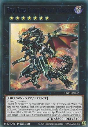 Red-Eyes Flare Metal Dragon (Blue) [LDS1-EN015] Ultra Rare - Trinity Hobby