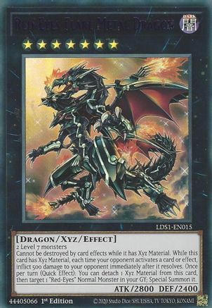 Red-Eyes Flare Metal Dragon (Purple) [LDS1-EN015] Ultra Rare - Trinity Hobby