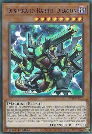 Desperado Barrel Dragon (Purple) [LDS1-EN076] Ultra Rare - Trinity Hobby