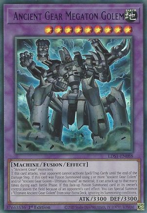 Ancient Gear Megaton Golem (Purple) [LDS1-EN088] Ultra Rare - Trinity Hobby